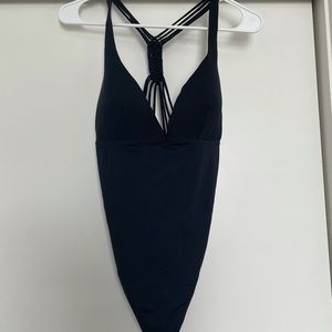 Black One Piece Swimsuit